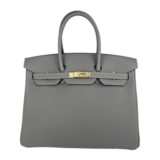 Birkin35 バーキン35 Gris meyer グリメイヤー Togo トゴ PMBHW シャンパンゴールド金具 Stamp-K K刻印
