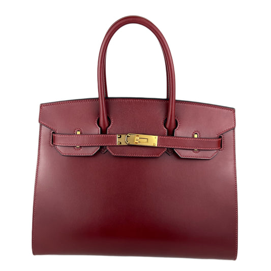 Birkin30 sellier バーキン30セリエ Stamp-K K刻印 Box calf ボックスカーフ Rouge H ルージュアッシュ GHW ゴールド金具