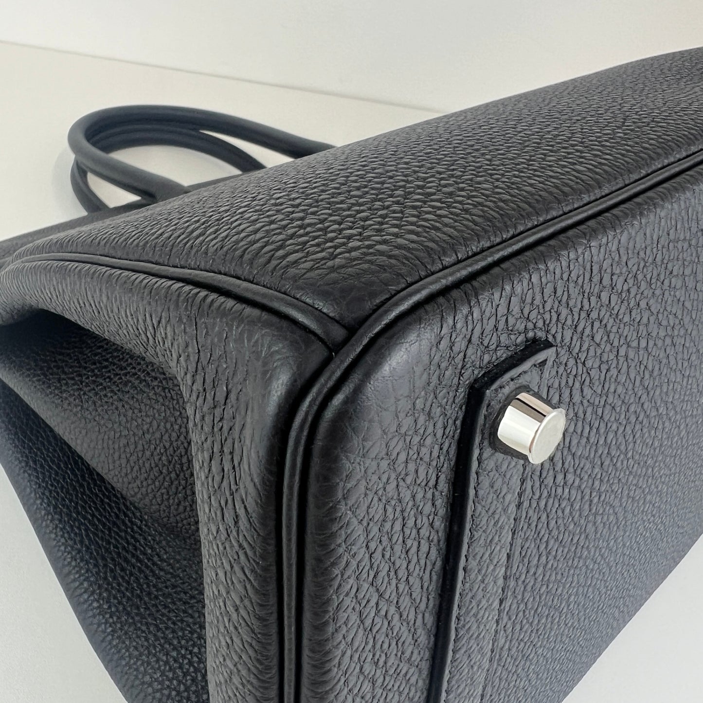 Birkin35 バーキン35 Black ブラック PHW シルバー金具 Stamp-B B刻