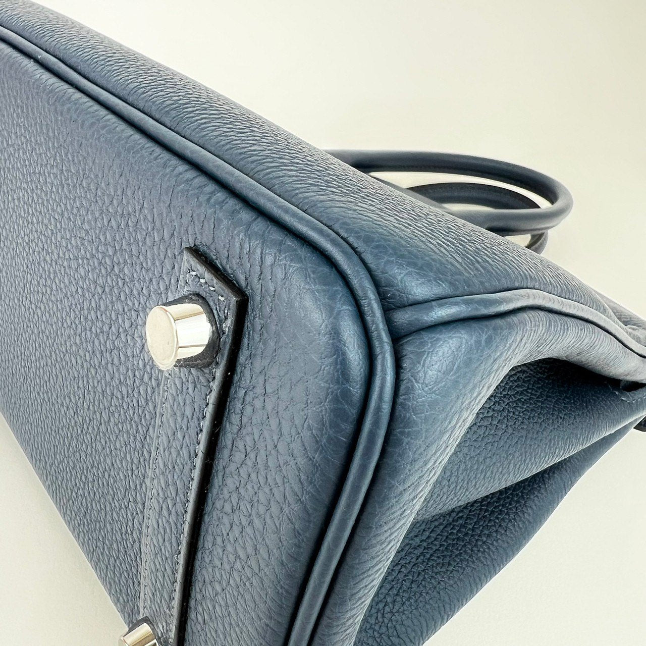 Birkin25 バーキン25 Blue de prsse ブルードゥプリュス Togo トゴ PHW シルバー金具 W刻