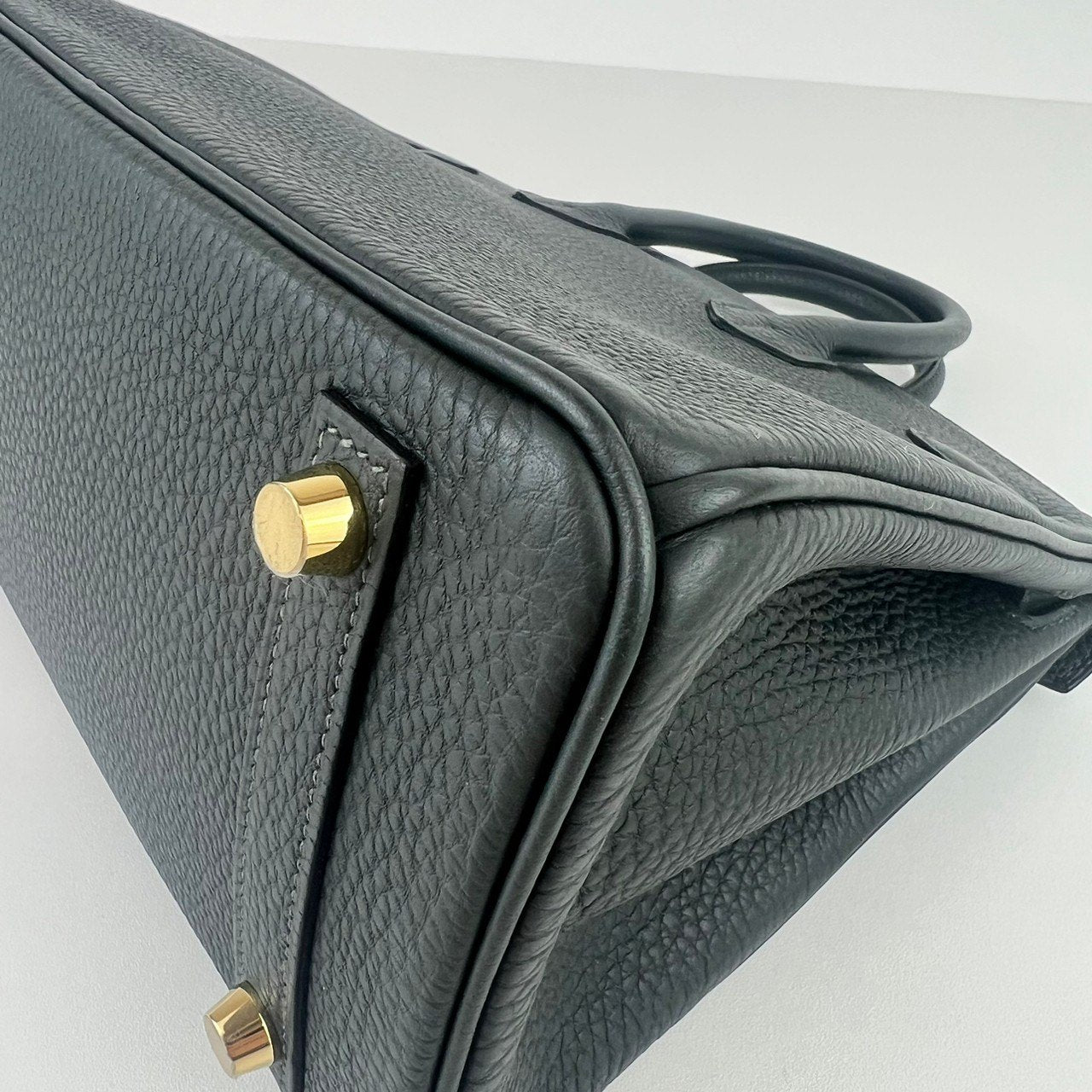 新品未使用 HERMES エルメス Birkin25 バーキン25 Vert fonce ヴェールフォンセ Togo トゴ GHW ゴールド金具 Stamp-U U刻印 ハンドバッグ
