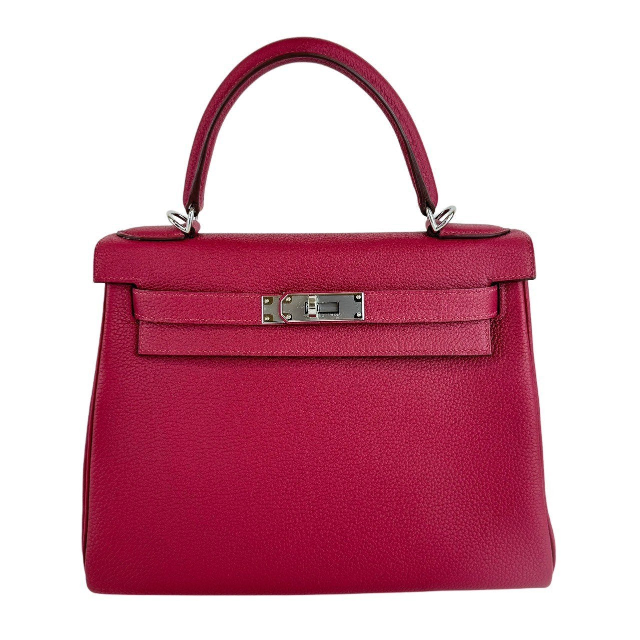 Kelly25 ケリー28 Ruby ルビー PHW シルバー金具 Stamp-B B刻印 Togo トゴ