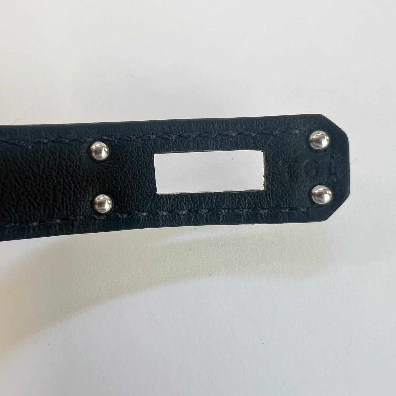 Kelly double bracelet レザーブレスレット ケリー T6 Black ブラック