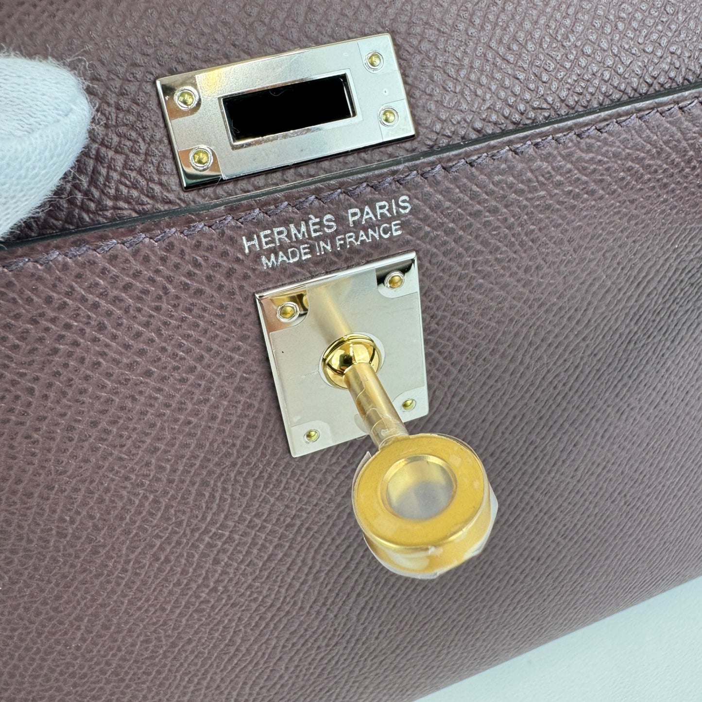 Hermès エルメス Mini kelly ミニケリー Stamp-W W刻印 Epsom エプソン Rouge sellier ルージュセリエ EHW エレクトラム金具