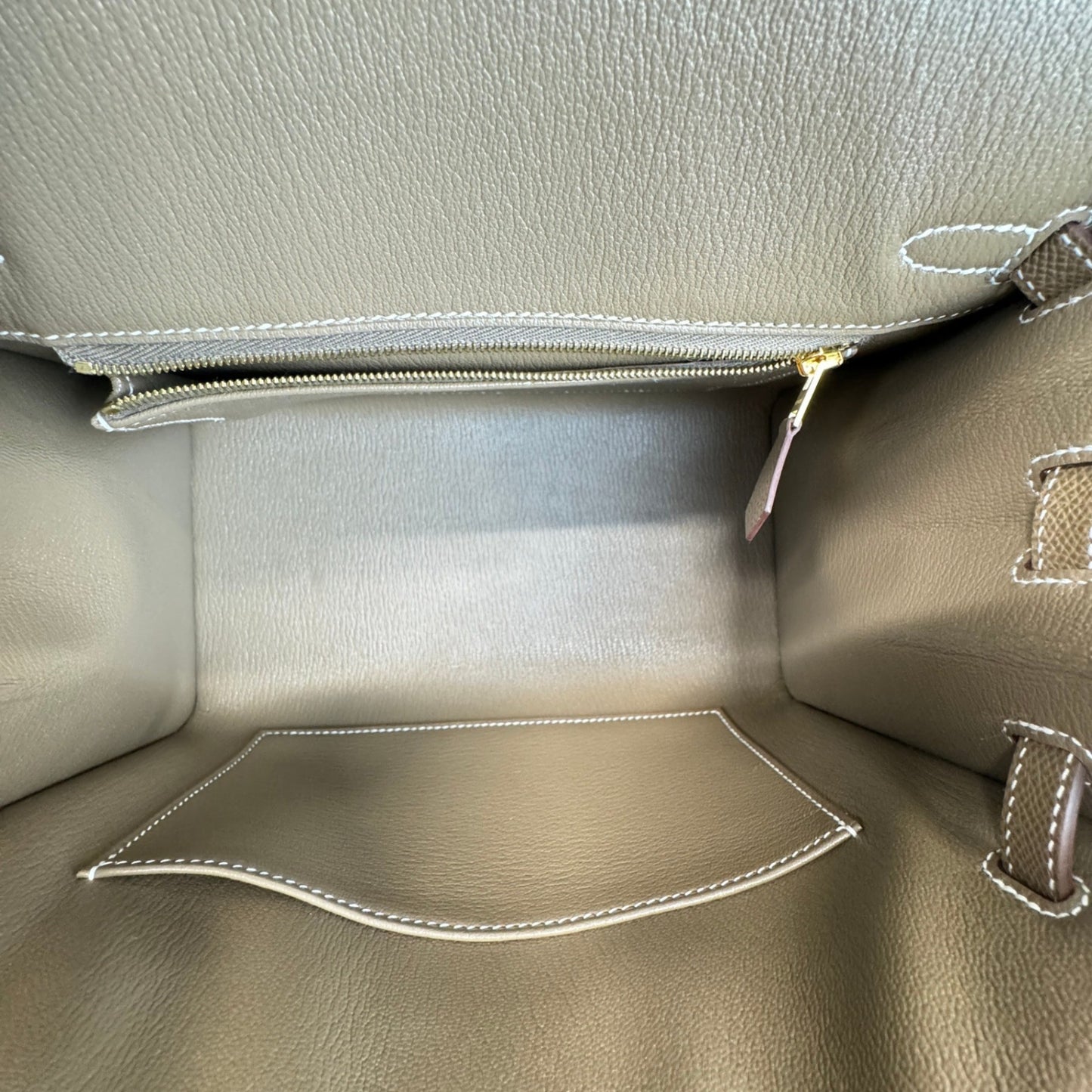 Birkin25 バーキン25 Etoupe エトープ Epsom エプソン GHW ゴールド金具 Stamp-W W刻印
