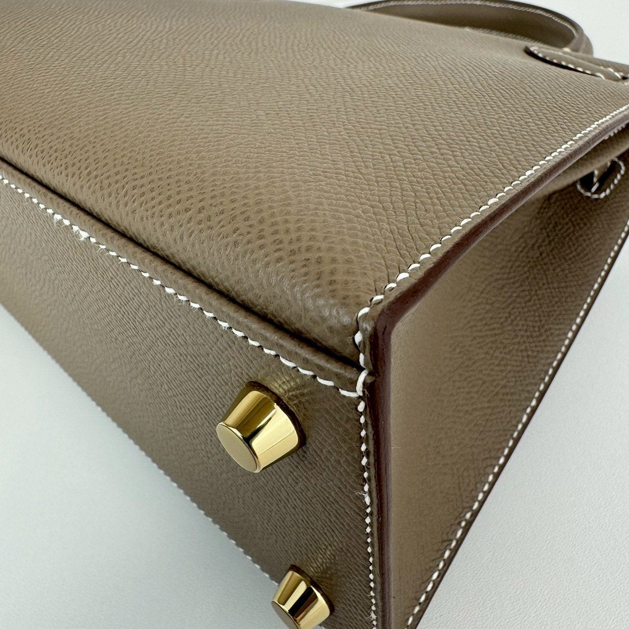 Kelly25 ケリー25 Etoupe エトープ GHW ゴールド金具 Epsom エプソン Stamp-W W刻印