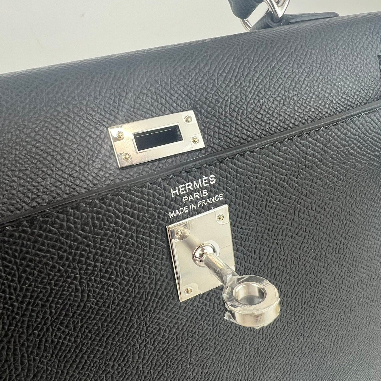 Kelly25 ケリー25 Black ブラック PHW シルバー金具 Epsom エプソン Stamp-W W刻印