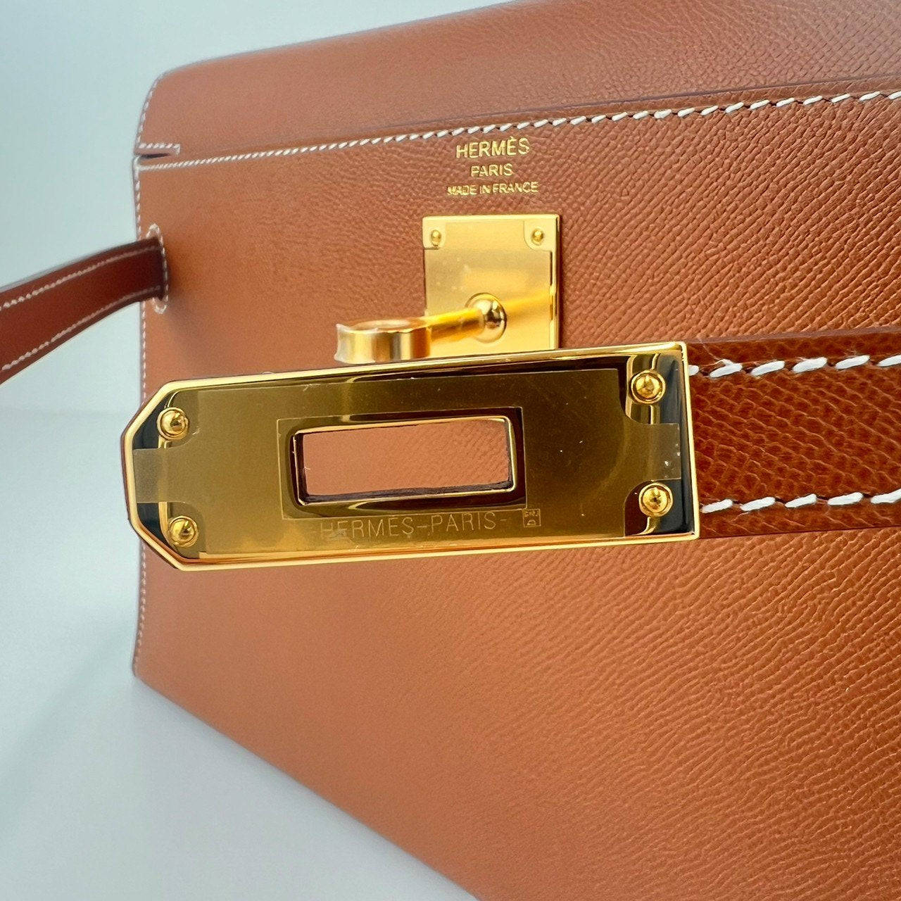 HERMES エルメス Kelly elan Gold ゴールド Madame マダム GHW ゴールド金具 Stamp-W W刻印