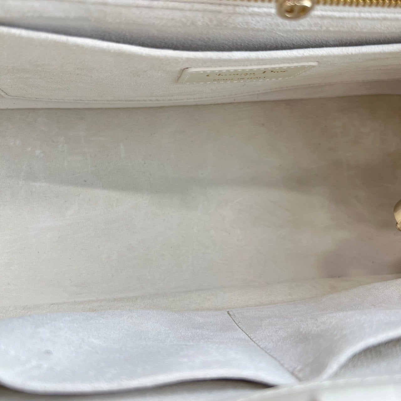 レディ95.22 ミディアム Calf White ホワイト GHW ゴールド金具