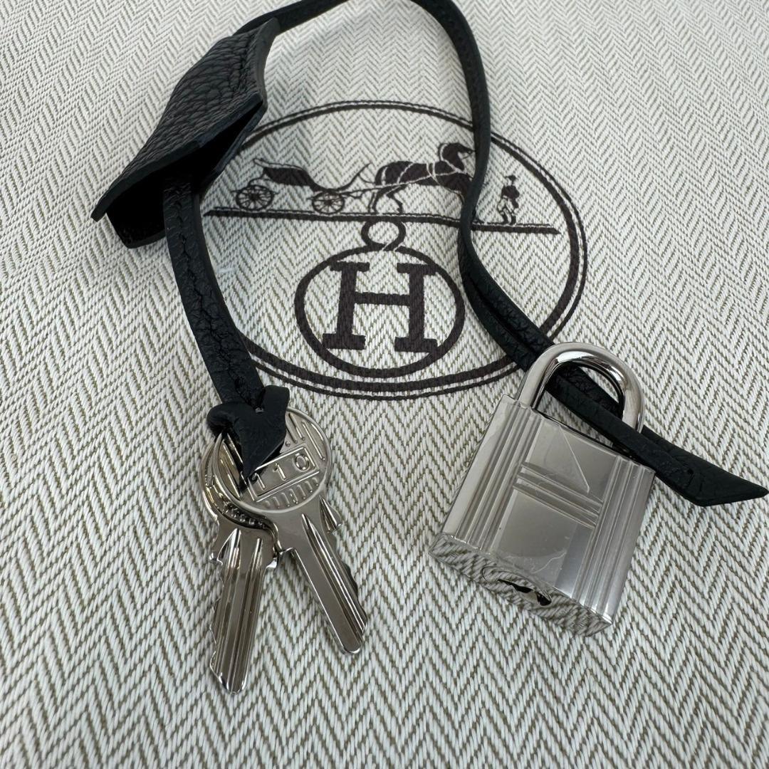Birkin40 バーキン40 Black ブラック Togo トゴ PHW シルバー金具 Z刻