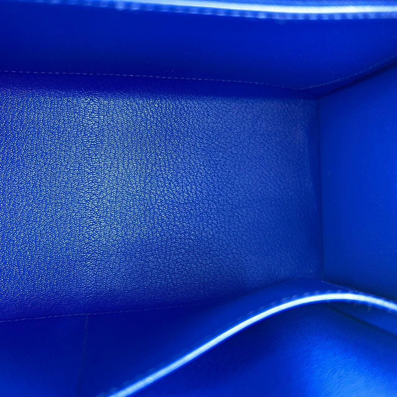 Kelly28 ケリー28 Blue royal ブルーロイヤル Epsom エプソン PHW シルバー金具 B刻