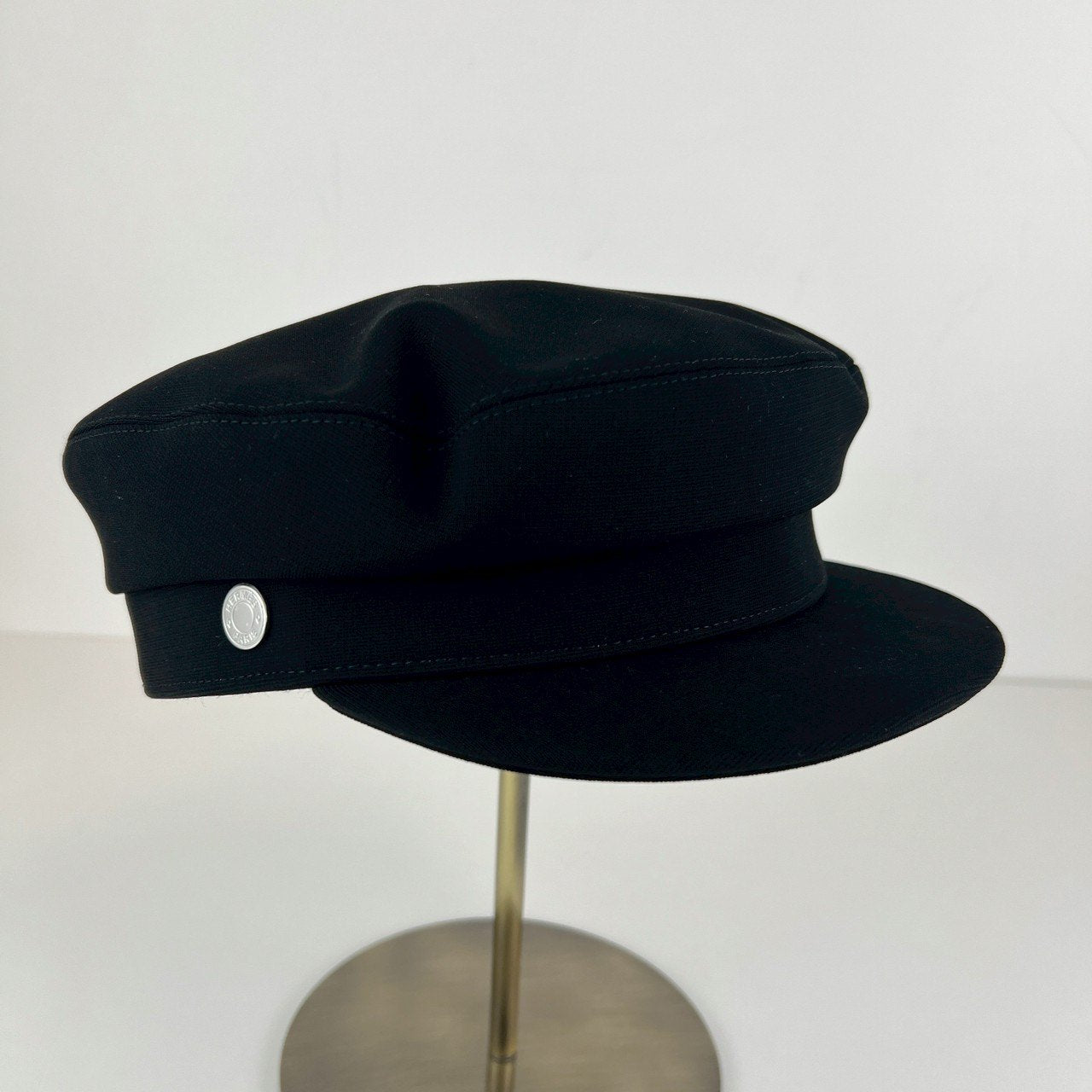 HERMES エルメス Casquette femme vauban milano #58 サイズ58 キャスケット 《ヴォーバン》 ミラノジャージー ブラック