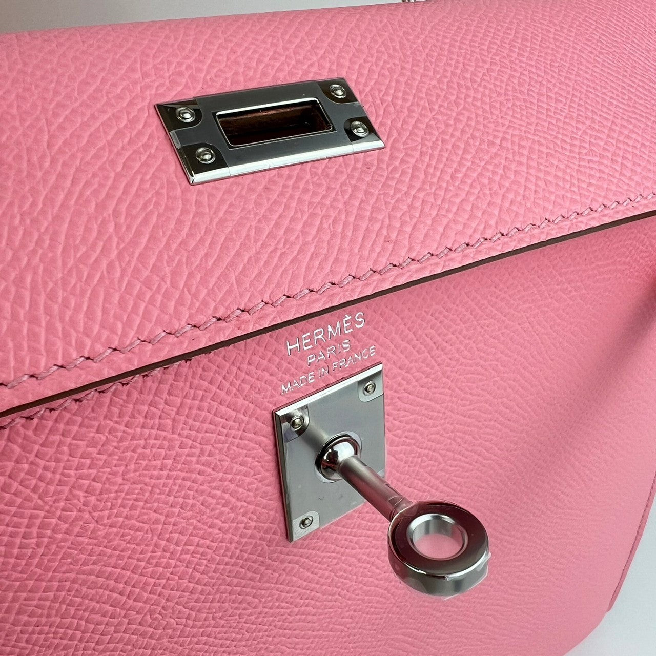 Kelly25 Sellier ケリー25 セリエ Epsom エプソン Rose Confetti ローズコンフェッティ PHW シルバー金具 U刻