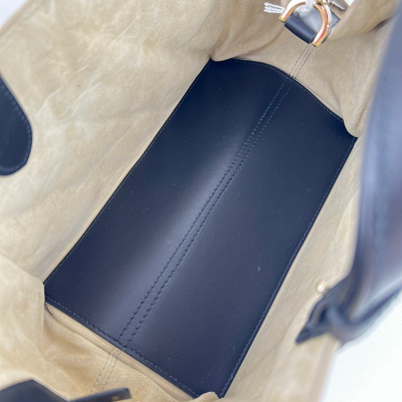 新品未使用 Christian dior ディオール Dior Toujours バッグ スモール Beige/Black ベージュ/ブラック GHW ゴールド金具 Calf レディースバッグ ハンドバッグ
