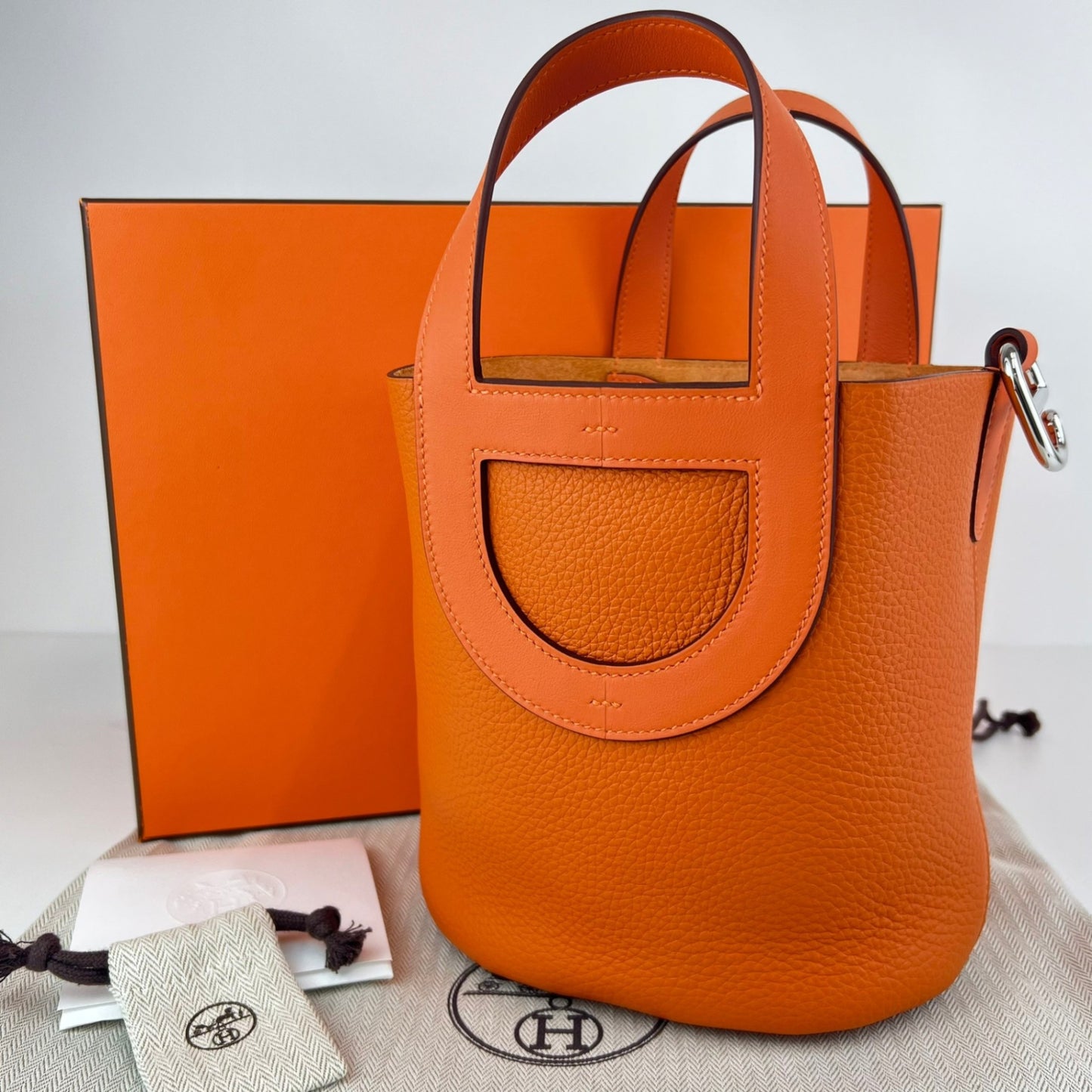 IN THE ROOP 18 インザループ18 Orange オレンジ PHW シルバー金具 B刻