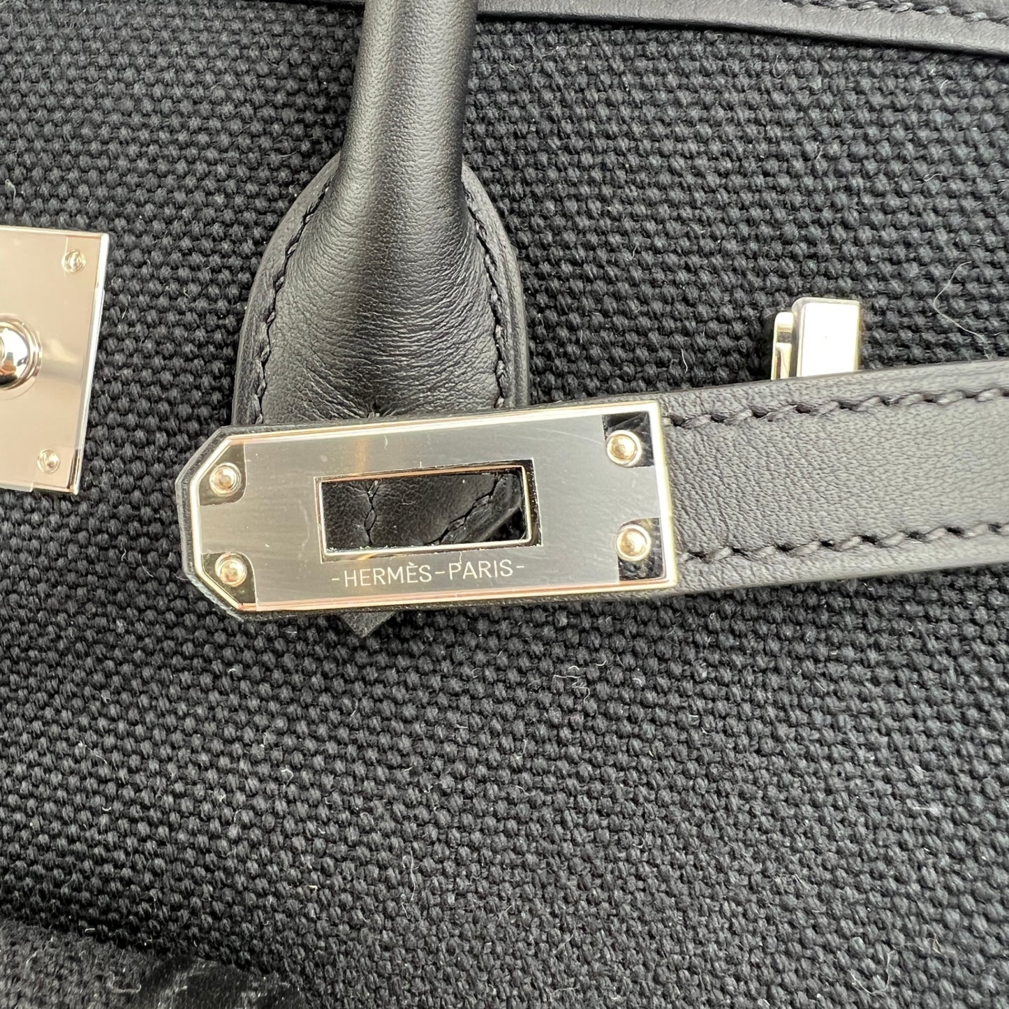 Birkin25 cargo バーキン25 カーゴ Toile goéland canvas トワルゴエランキャンバス シルバー金具 Stamp-U U刻印 Togo トゴ