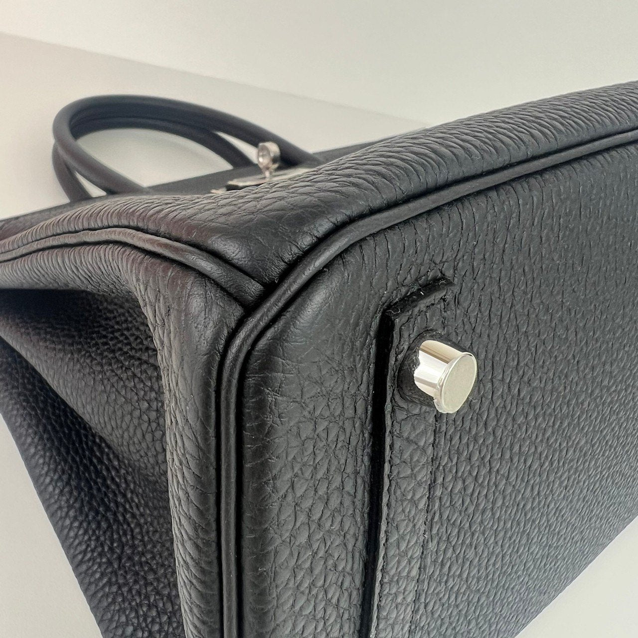 Birkin30 バーキン30 Black ブラック PHW シルバー金具 Togo トゴ Stamp-W W刻印
