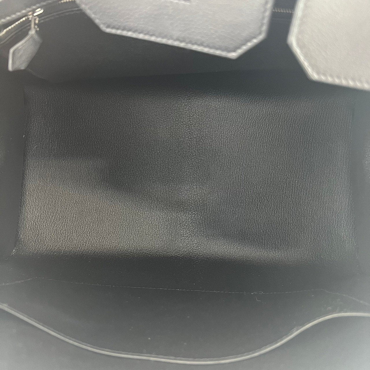 Birkin35 Anate バーキン35 アナーテ フリンジ Black ブラック W刻印 Evergrain エバーグライン