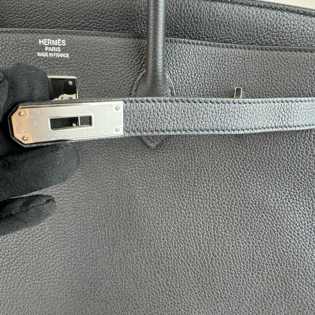 Birkin40 バーキン40 Black ブラック Togo トゴ PHW シルバー金具 Z刻