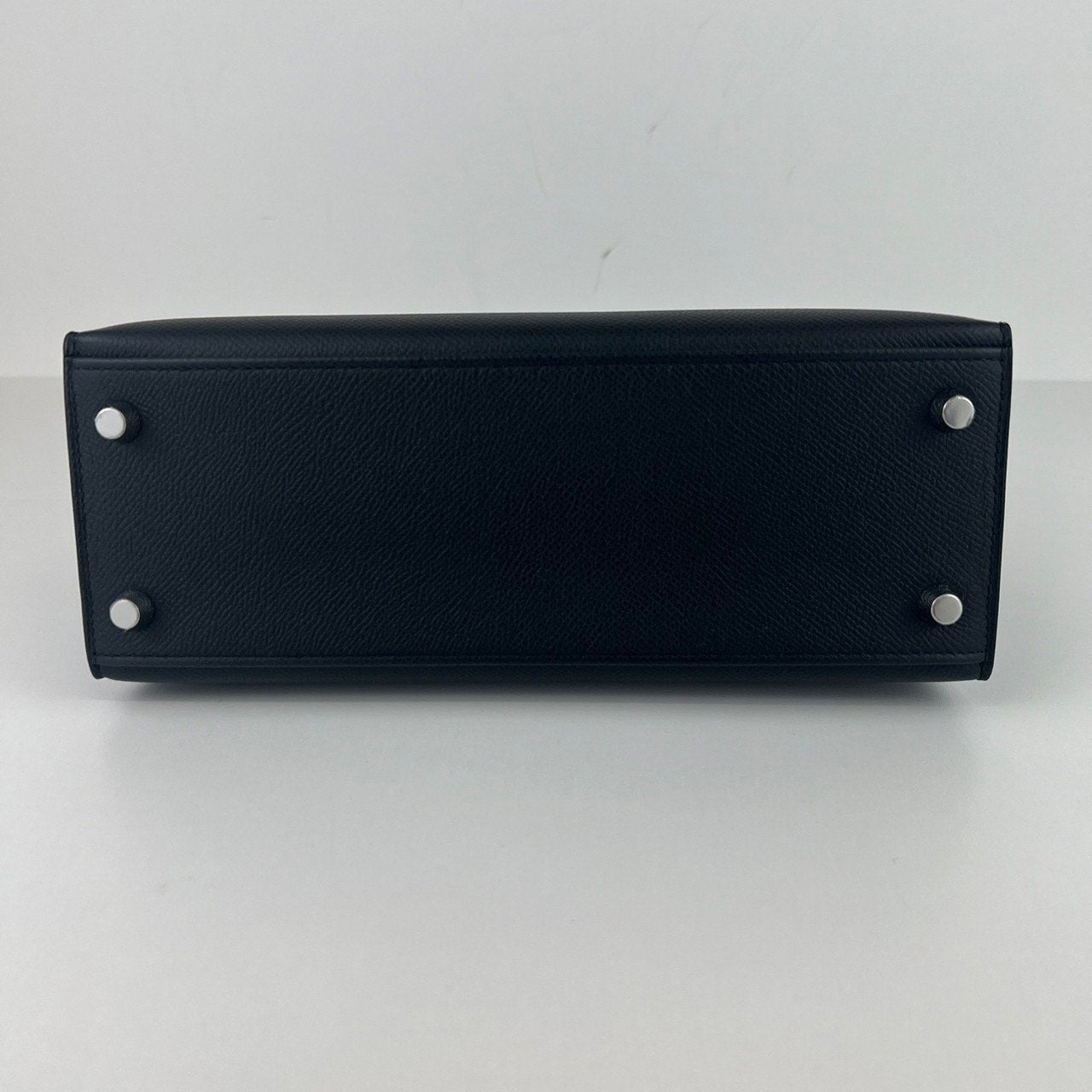 Kelly25 ケリー25 Black ブラック PHW シルバー金具 Epsom エプソン Stamp-W W刻印