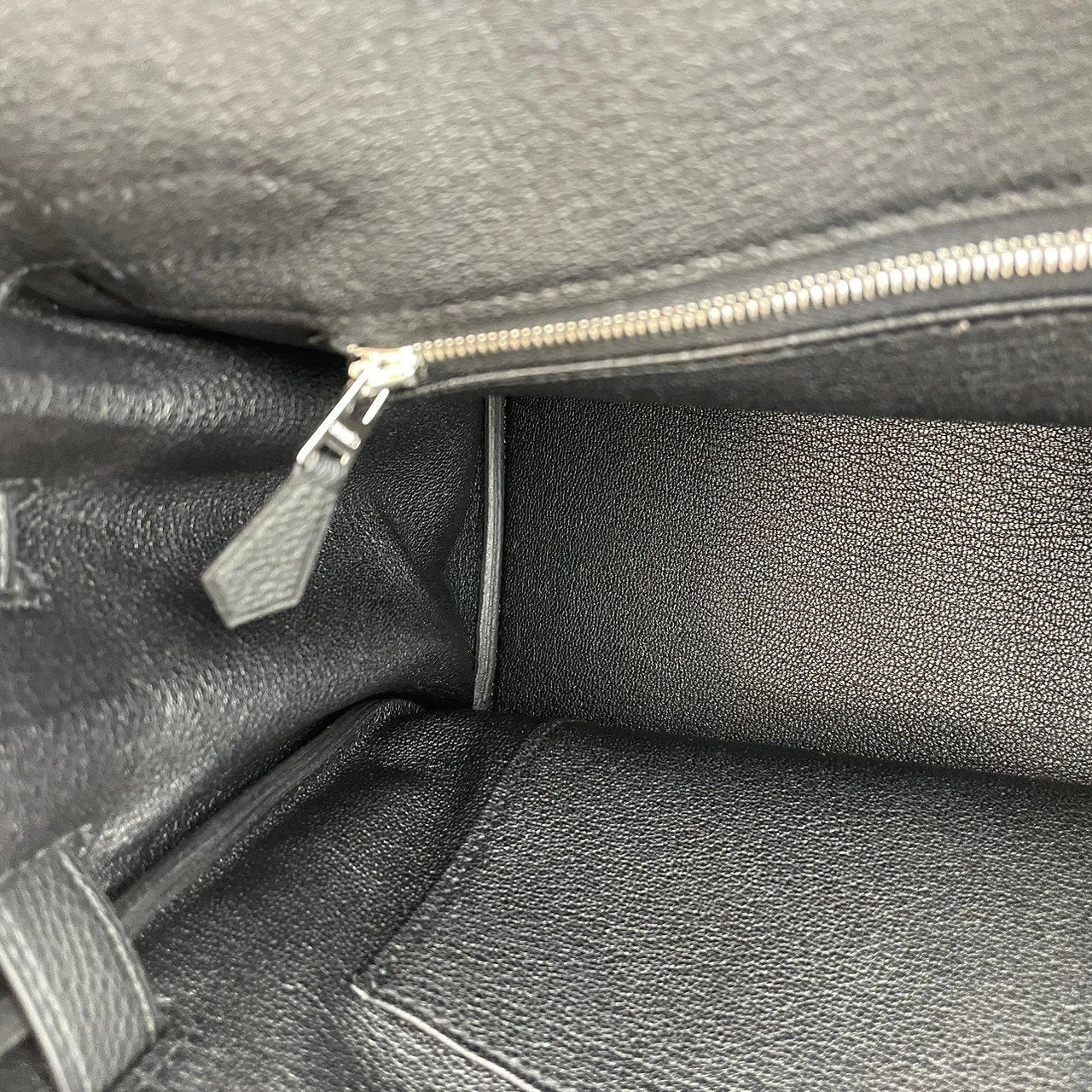 Birkin30 バーキン30 Noir ノワール Togo トゴ PHW シルバー金具 B刻