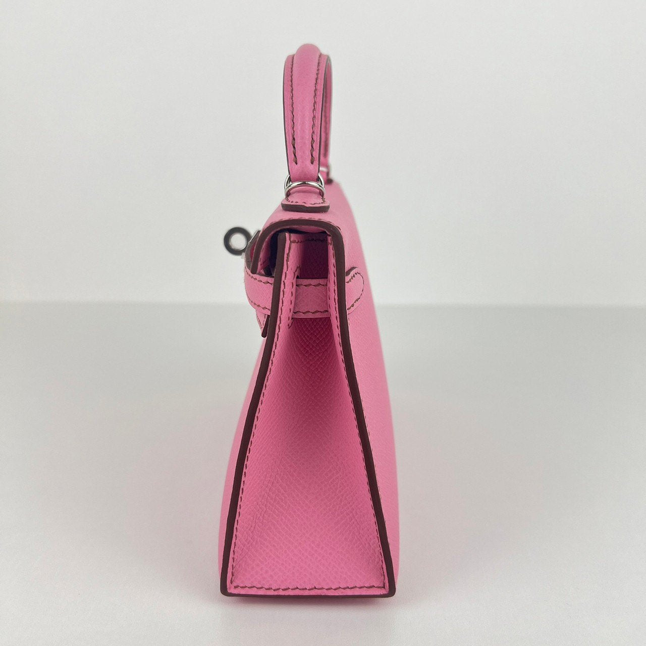 Mini kelly ミニケリー Bubblegum バブルガム PHW シルバー金具 Epsom エプソン Stamp-B B刻印