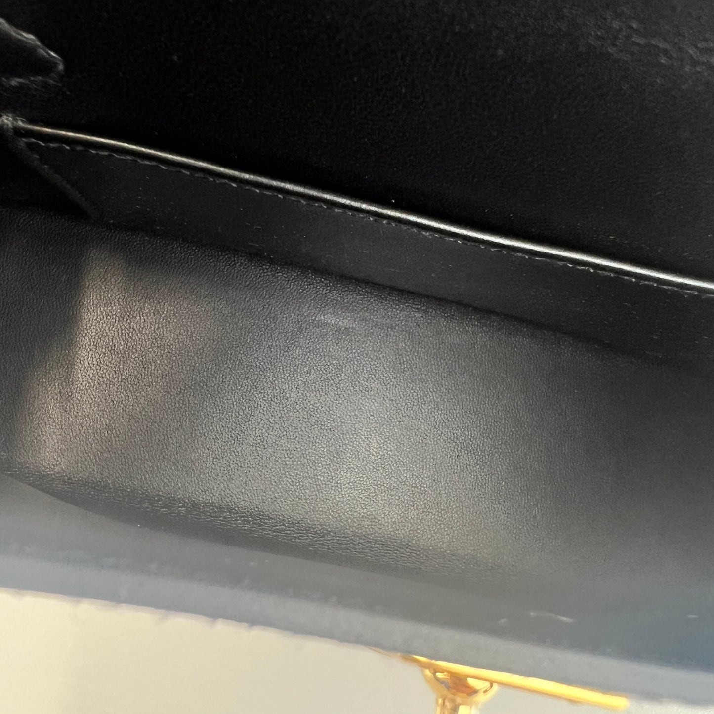 Hermès エルメス Mini kelly ミニケリー Stamp-K K刻印 Box ボックス Black ブラック GHW ゴールド金具