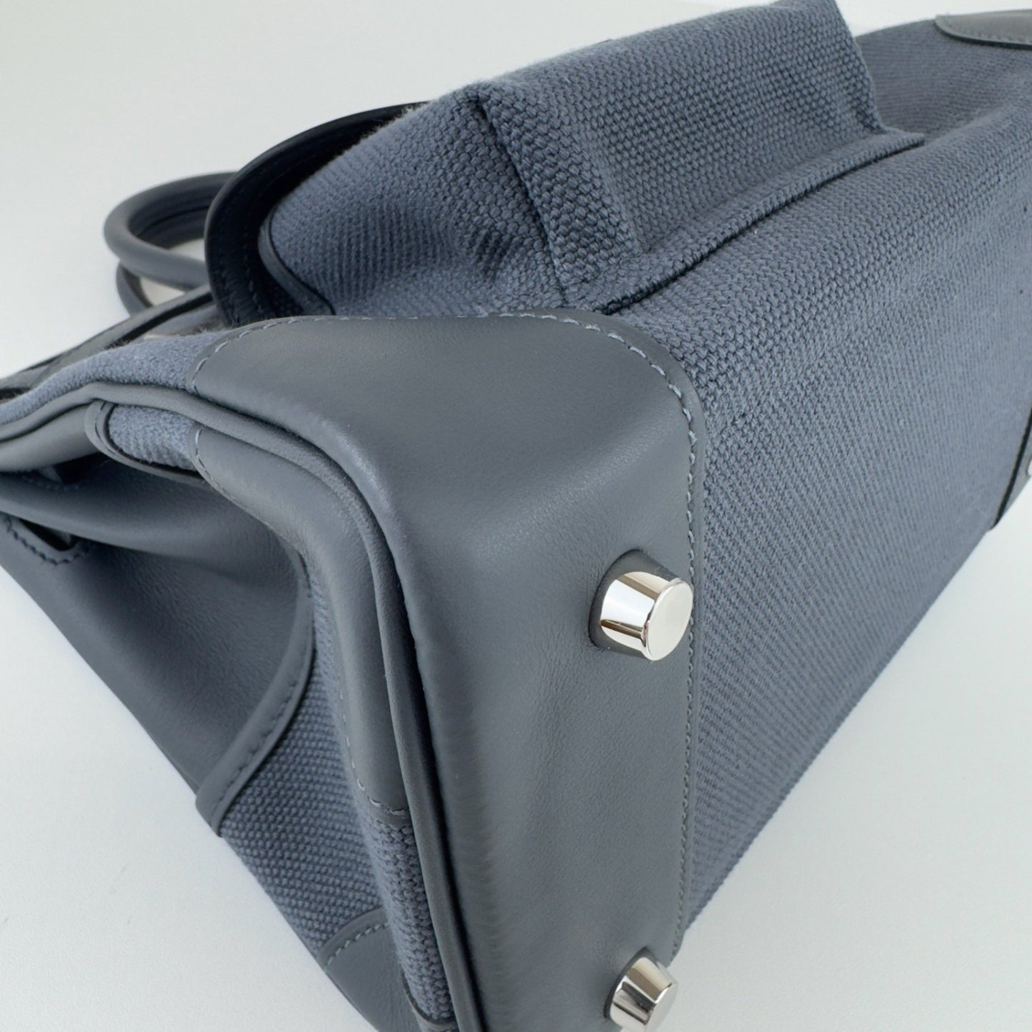 Birkin25 cargo バーキン25 カーゴ Gris misty グリミスティ Toile gieland/Swift トワルゴエラン/スイフト PHW シルバー金具 Stamp-W W刻印