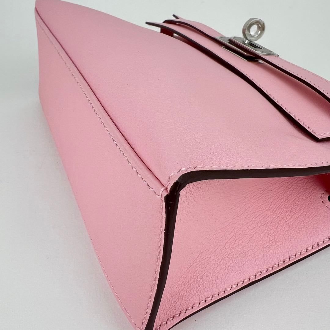 Pochette kelly ポシェットケリー Rose Sakura ローズサクラ PHW シルバー金具 Z刻