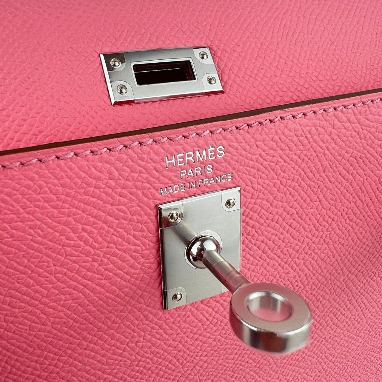 Kelly25 Rose confetti ローズコンフェッティ Epsom エプソン PHW シルバー金具 Stamp-Y Y刻印 2wayバッグ