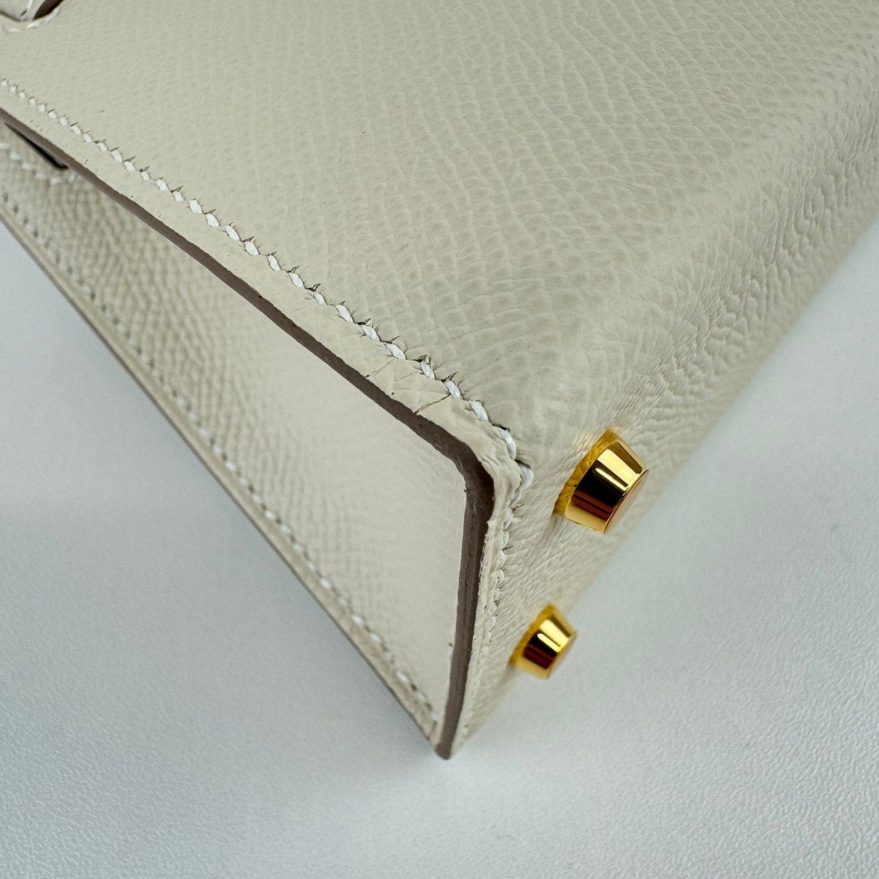 Mini kelly ミニケリー Craie クレ Epsom エプソン GHW ゴールド金具 Stamp-U U刻印