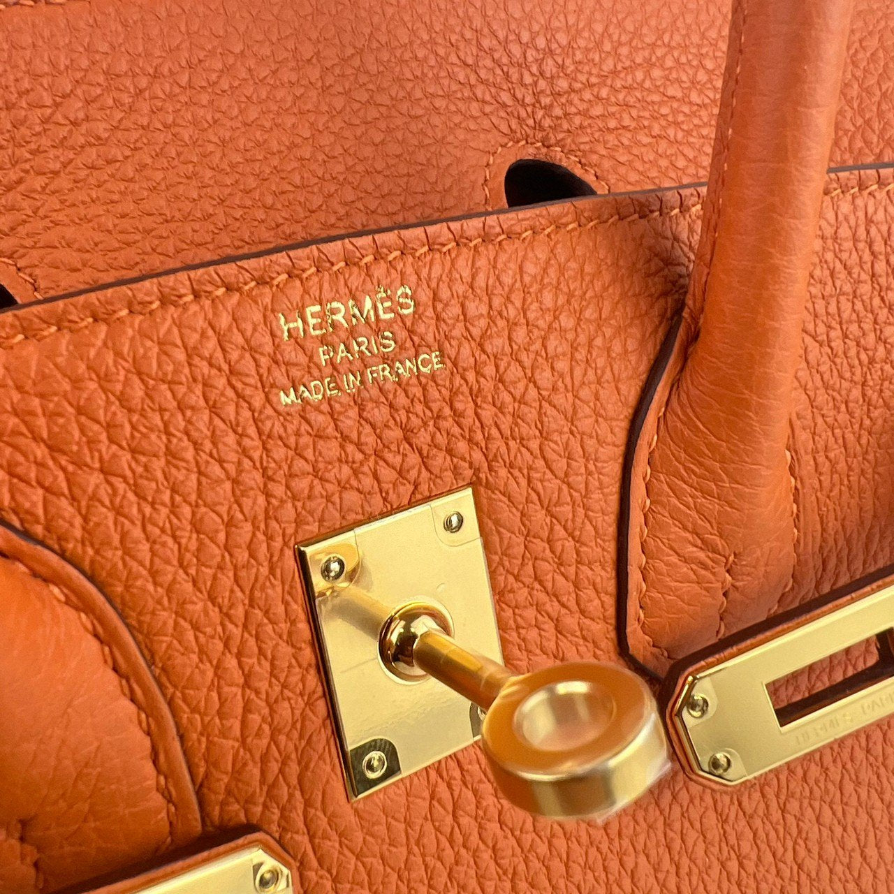 Birkin25 バーキン25 Orange オレンジ Togo トゴ GHW ゴールド金具 Stamp-W W刻印