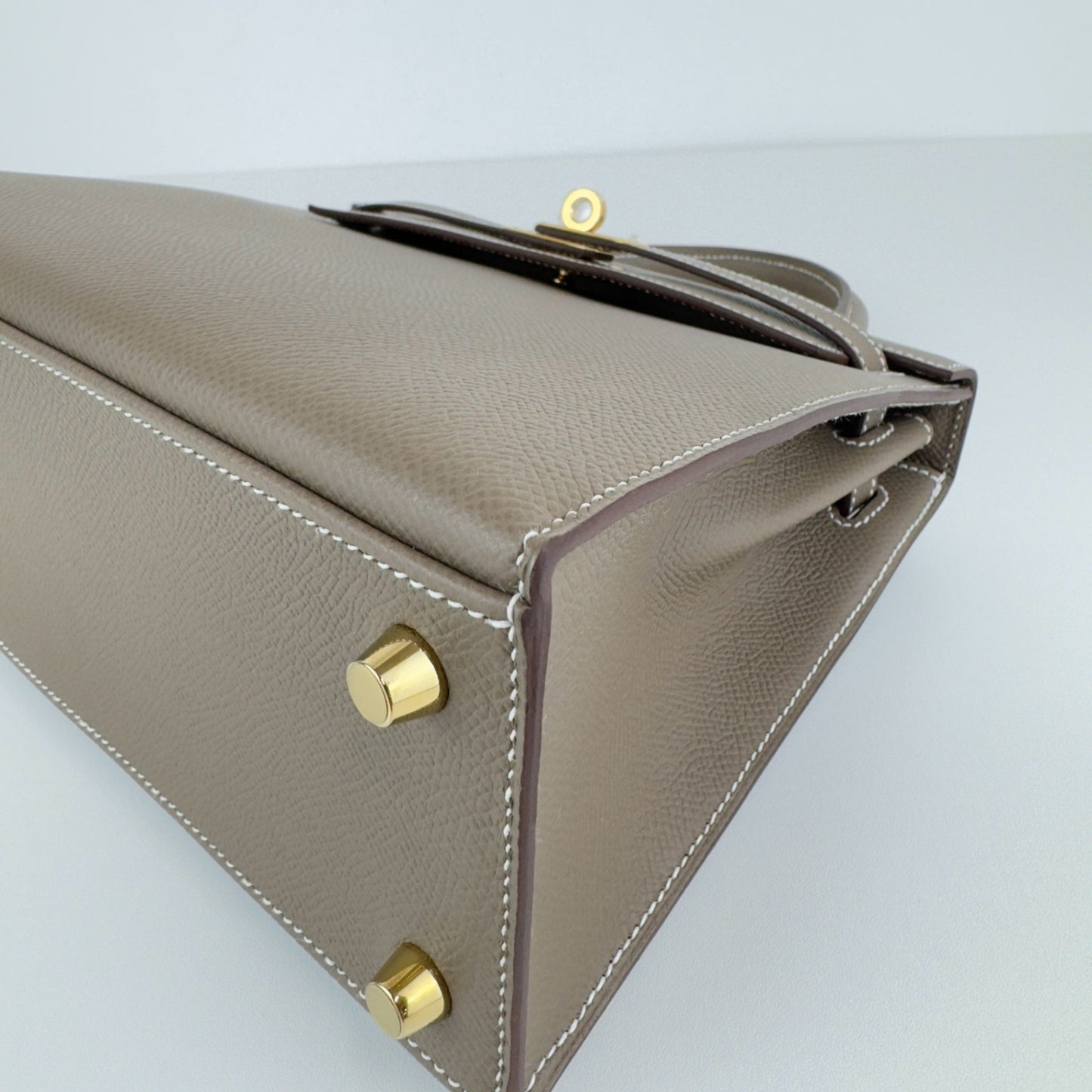 Kelly25 ケリー25 Etoupe エトープ GHW ゴールド金具 W刻印 Epsom エプソン