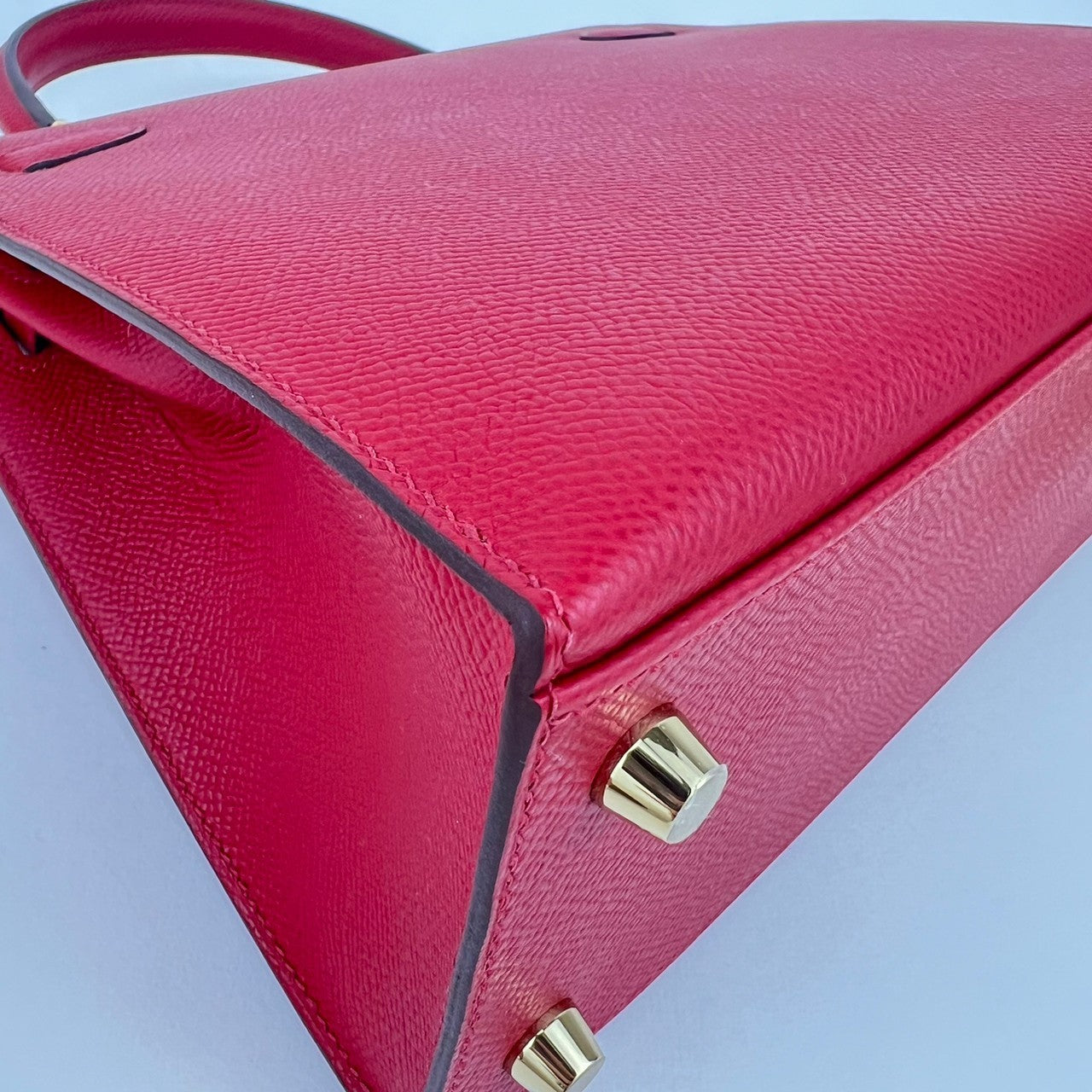 Kelly25 ケリー25 Rouge piment ルージュピマン Epsom エプソン GHW ゴールド金具