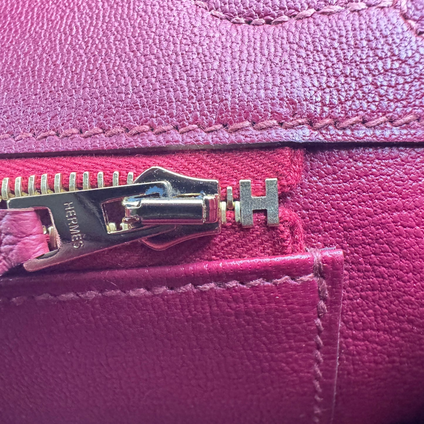 Birkin25 バーキン25 Ruby ルビー GHW ゴールド金具 Stamp-B B刻印 Togo トゴ