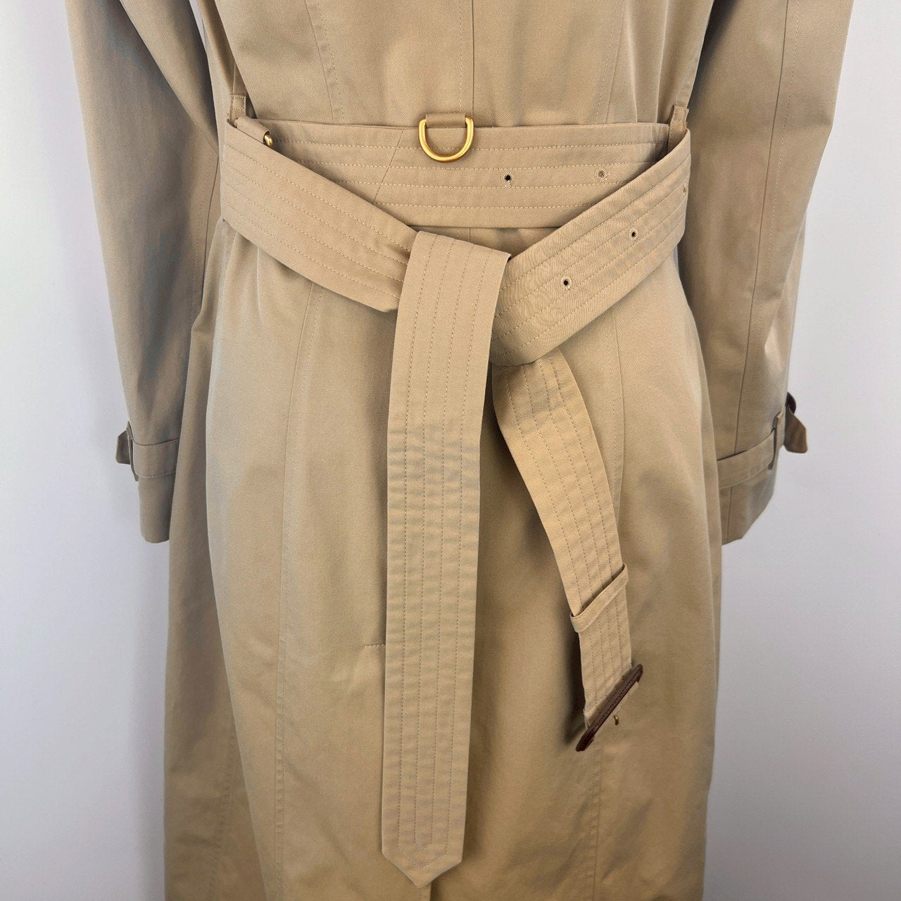 Burberry バーバリー トレンチコート ダブルボタン beige ベージュ 綿 100%