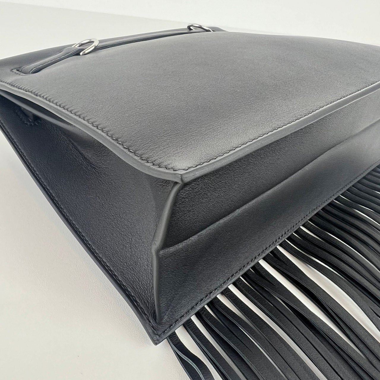 Kelly dance fringe ケリーダンス フリンジ Black ブラック Swift スイフト PHW シルバー金具 Stamp-W W刻印
