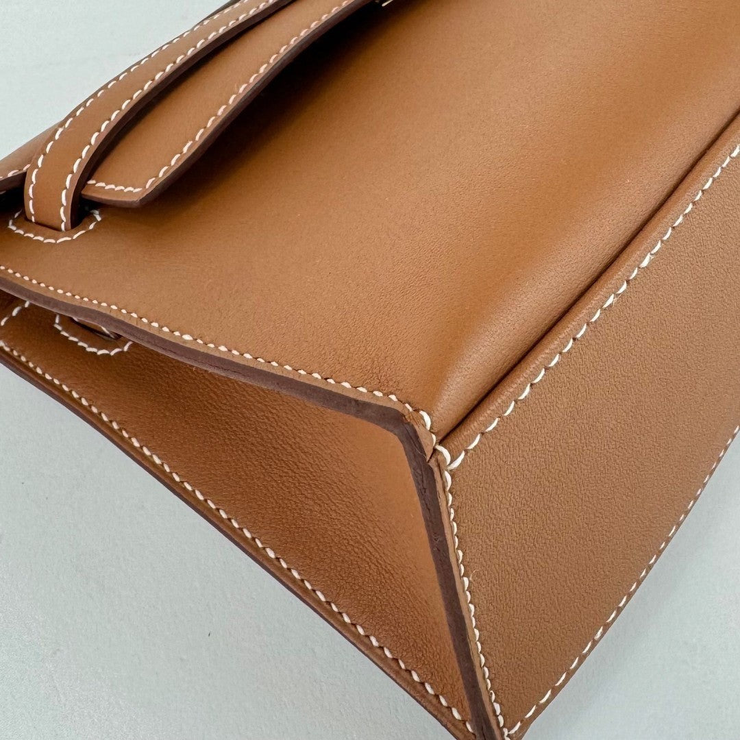Pochette kelly ポシェットケリー Gold ゴールド W刻 Swift スウィフト