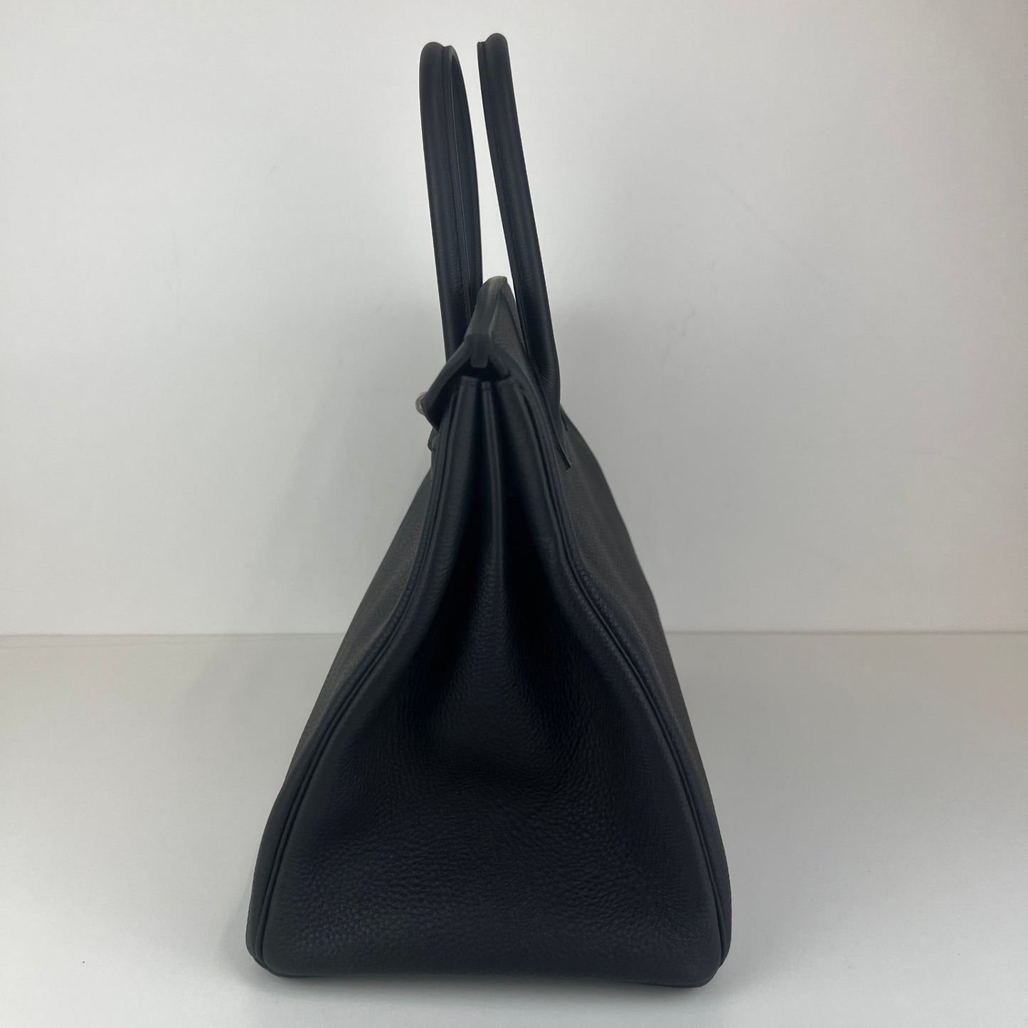 Birkin35 バーキン35 Black ブラック PHW シルバー金具 Stamp-B B刻