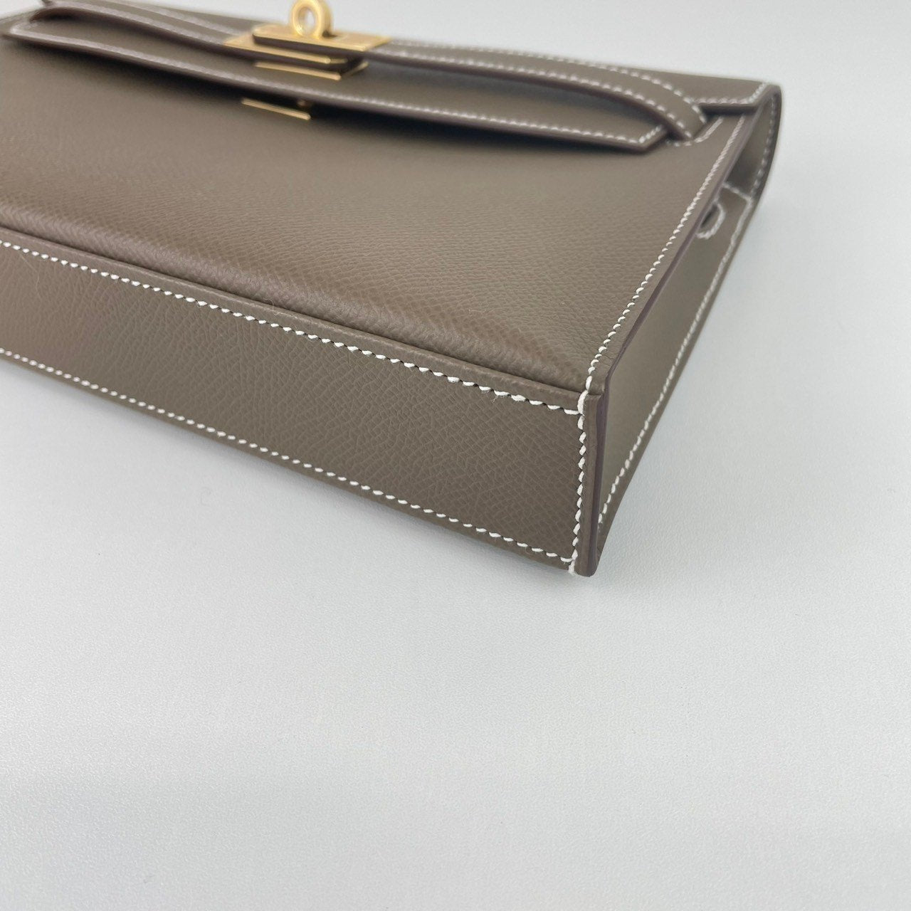 Kelly Elan ケリーエラン Etoupe エトープ Epsom エプソン GHW ゴールド金具 Stamp-W W刻印