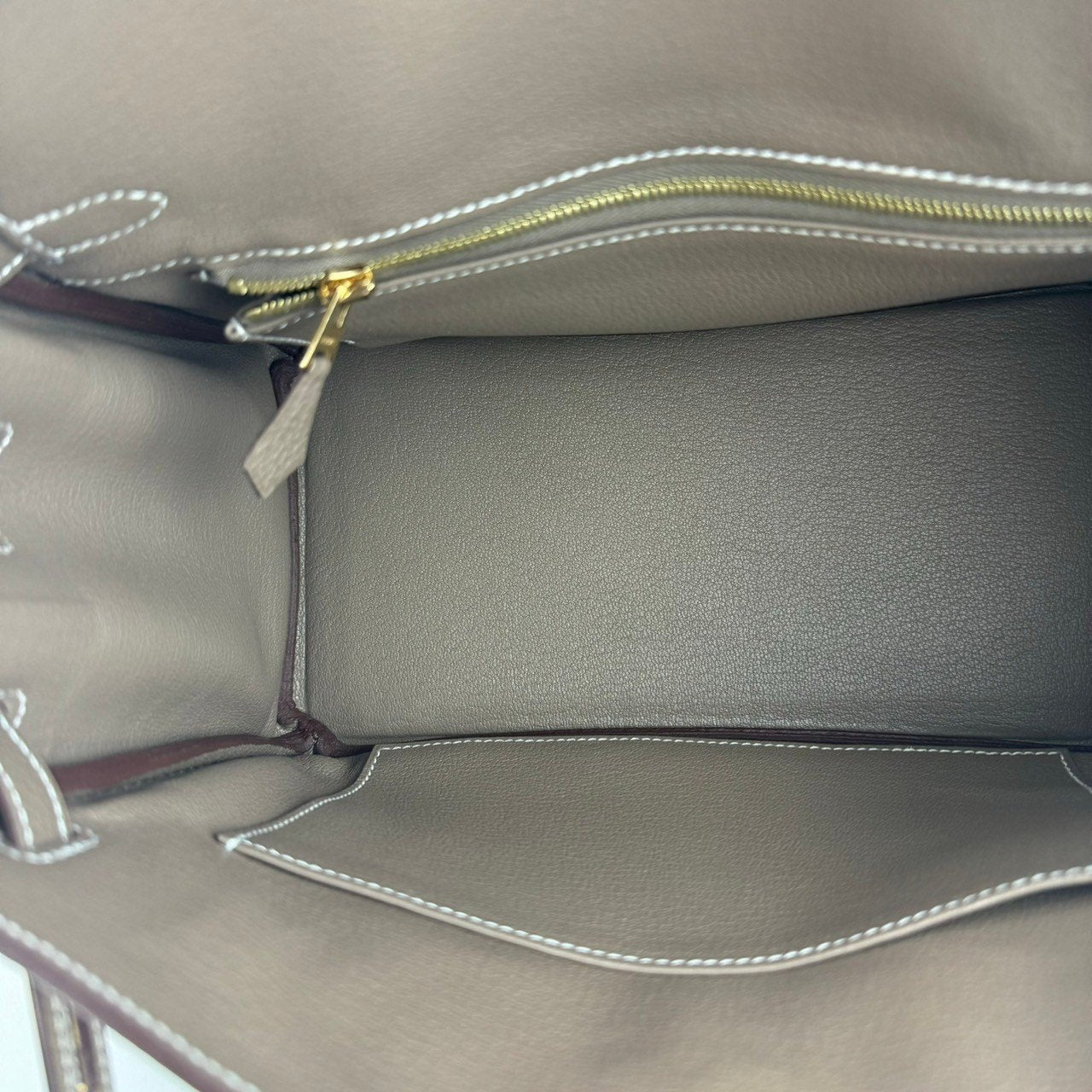 新品未使用 HERMES エルメス Birkin25 バーキン25 Etoupe エトープ GHW ゴールド金具 W刻印 Togo トゴ