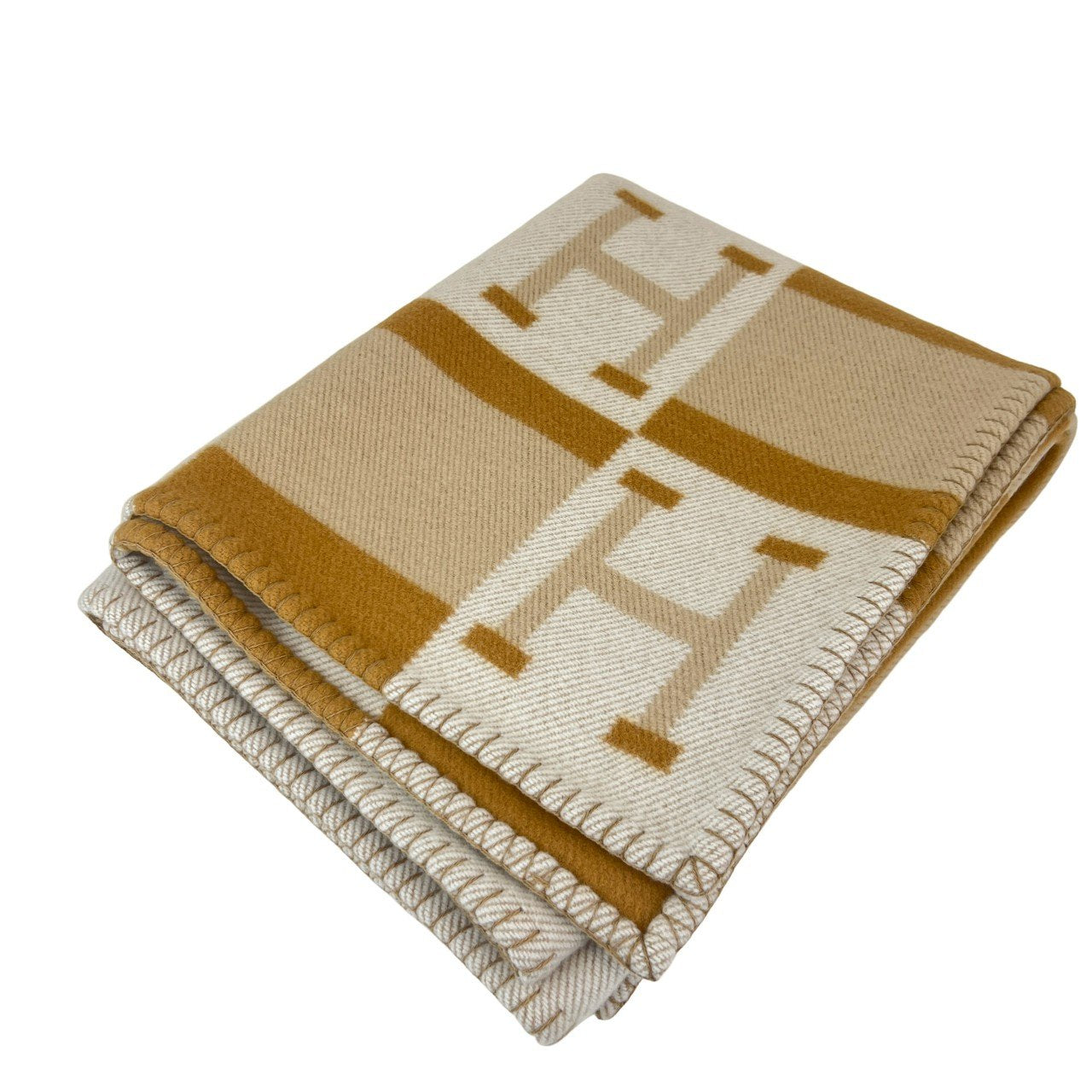 Plaid jacquard avalon bayadere プレード ジャカード ブレ カシミア ブランケット
