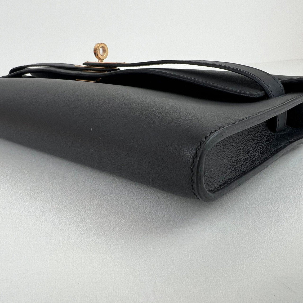 Kelly cut ケリーカット Black ブラック RGHW ローズゴールド金具 Swift スウィフト Stamp-Z Z刻印