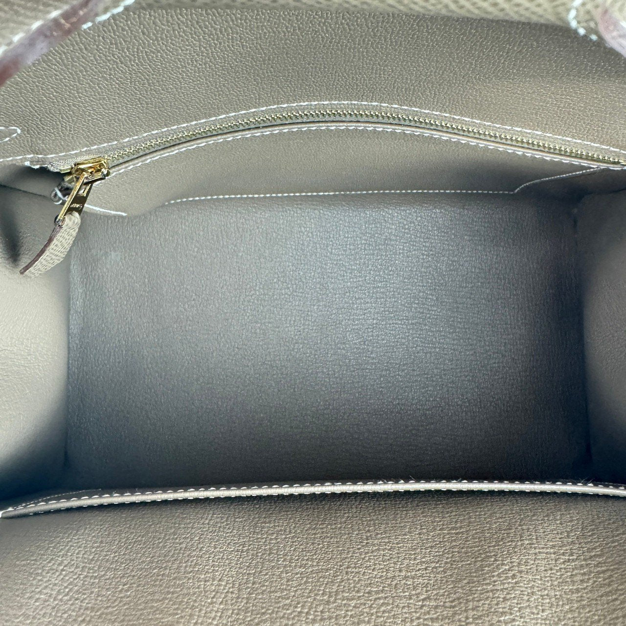 Birkin25 Sellier バーキン25セリエ Etoupe エトープ GHW ゴールド金具 Epsom エプソン Stamp-U U刻印