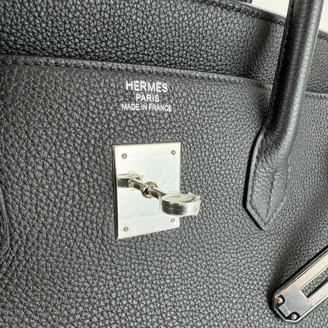 Birkin40 バーキン40 Black ブラック Togo トゴ PHW シルバー金具 Z刻