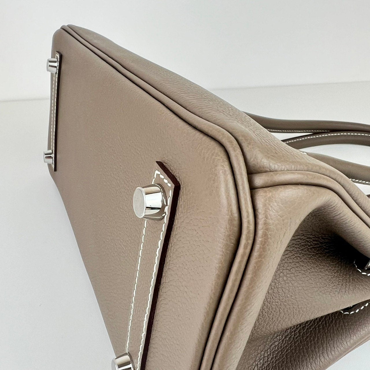 Shoulder birkin 29 ショルダーバーキン29 Etoupe エトープ PHW シルバー金具 Togo トゴ Stamp-W W刻印
