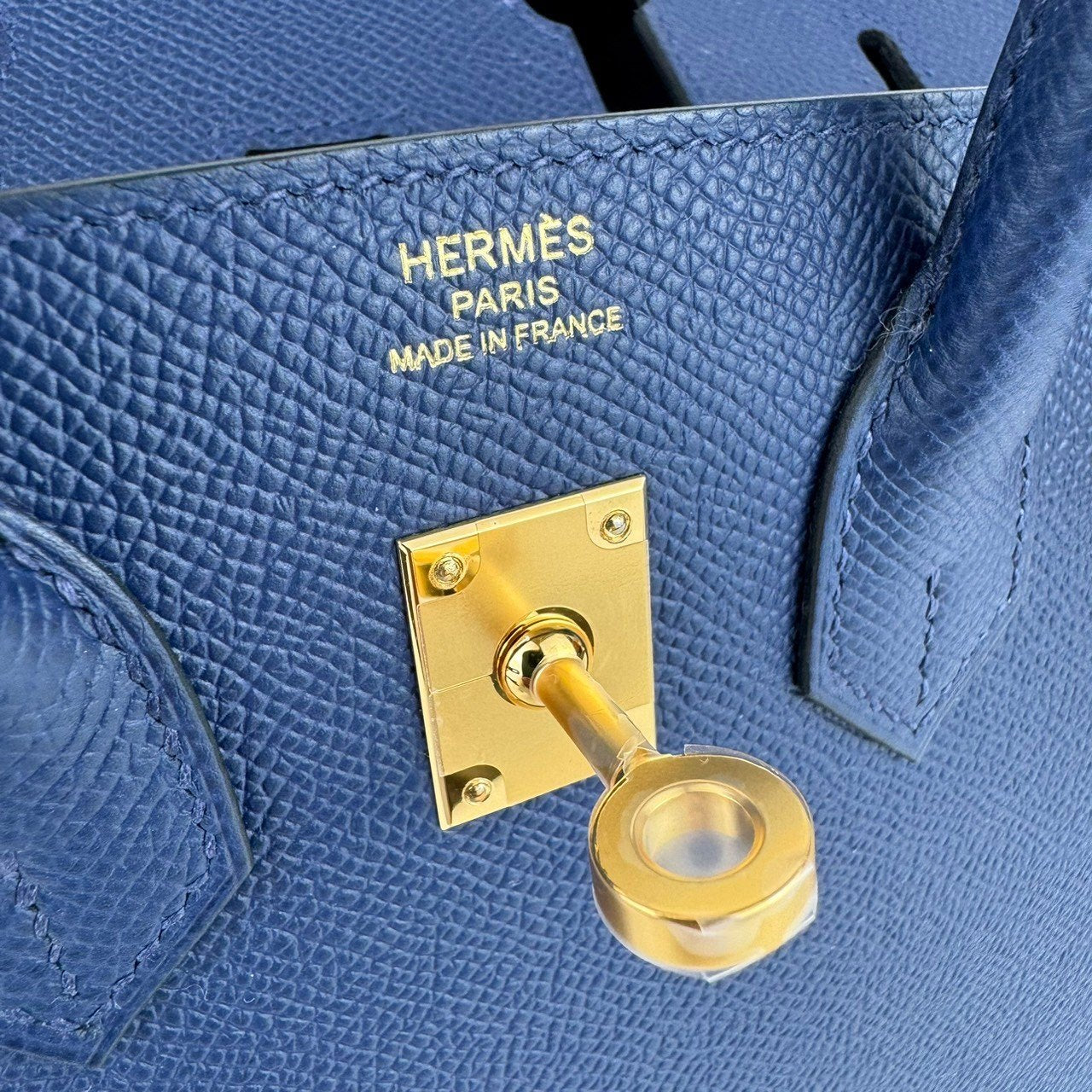 Birkin25 バーキン25 Blue saphir ブルーサファイア GHW ゴールド金具 B刻