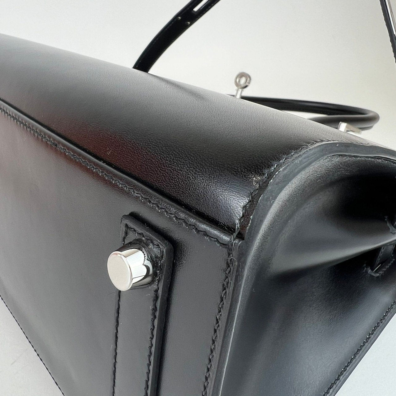 Birkin30 バーキン30 Black ブラック Box calf ボックスカーフ PHW シルバー金具 B刻