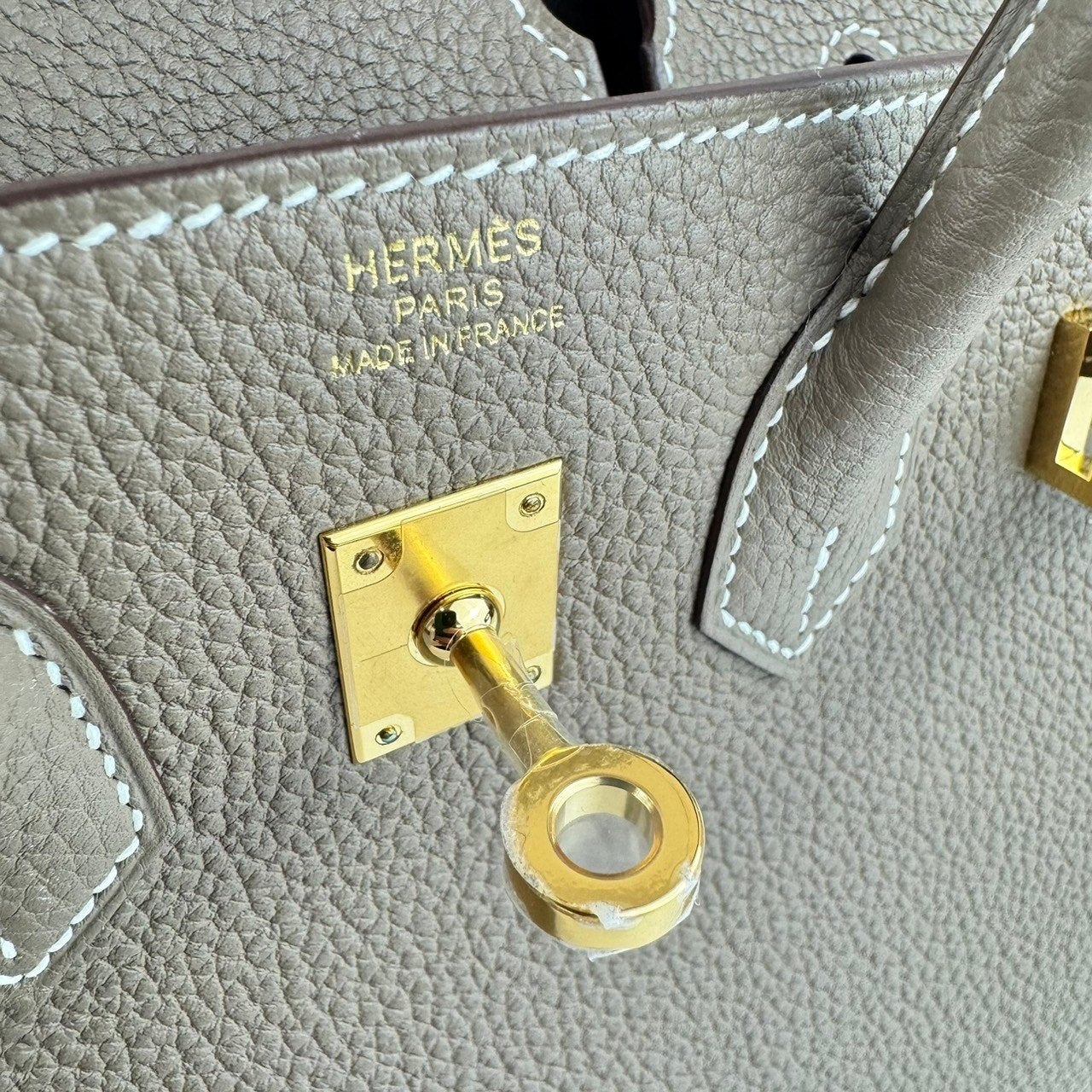 Birkin25 バーキン25 Stamp-W W刻印 Togo トゴ Etoupe エトープ GHW ゴールド金具