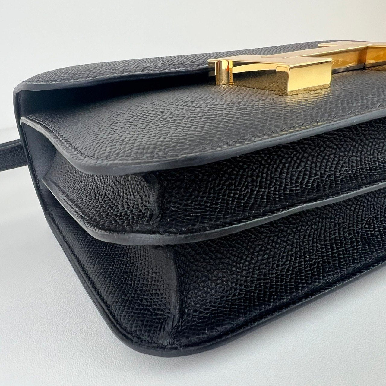 Constance mini コンスタンスミニ Black ブラック GHW ゴールド金具 Epsom エプソン Stamp-W W刻印